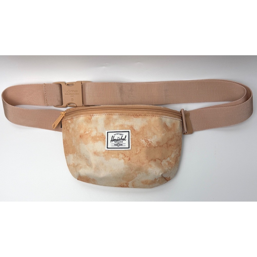 Herschel Supply Co Fanny Pack Fifteen Orange Pink Tie Dye Belt Bag Hip Pack